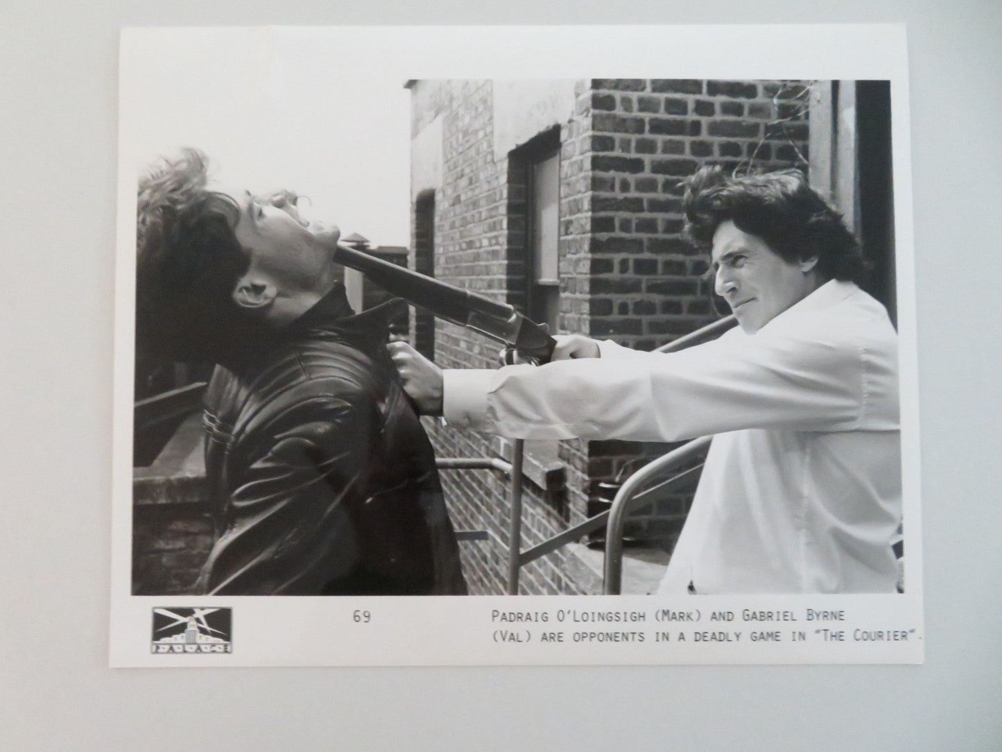 THE COURIER MOVIE STILL PHOTO LOT OF 6 GABRIEL BYRNE PADRAIG O'LOINSIGH 1988 Movie posters