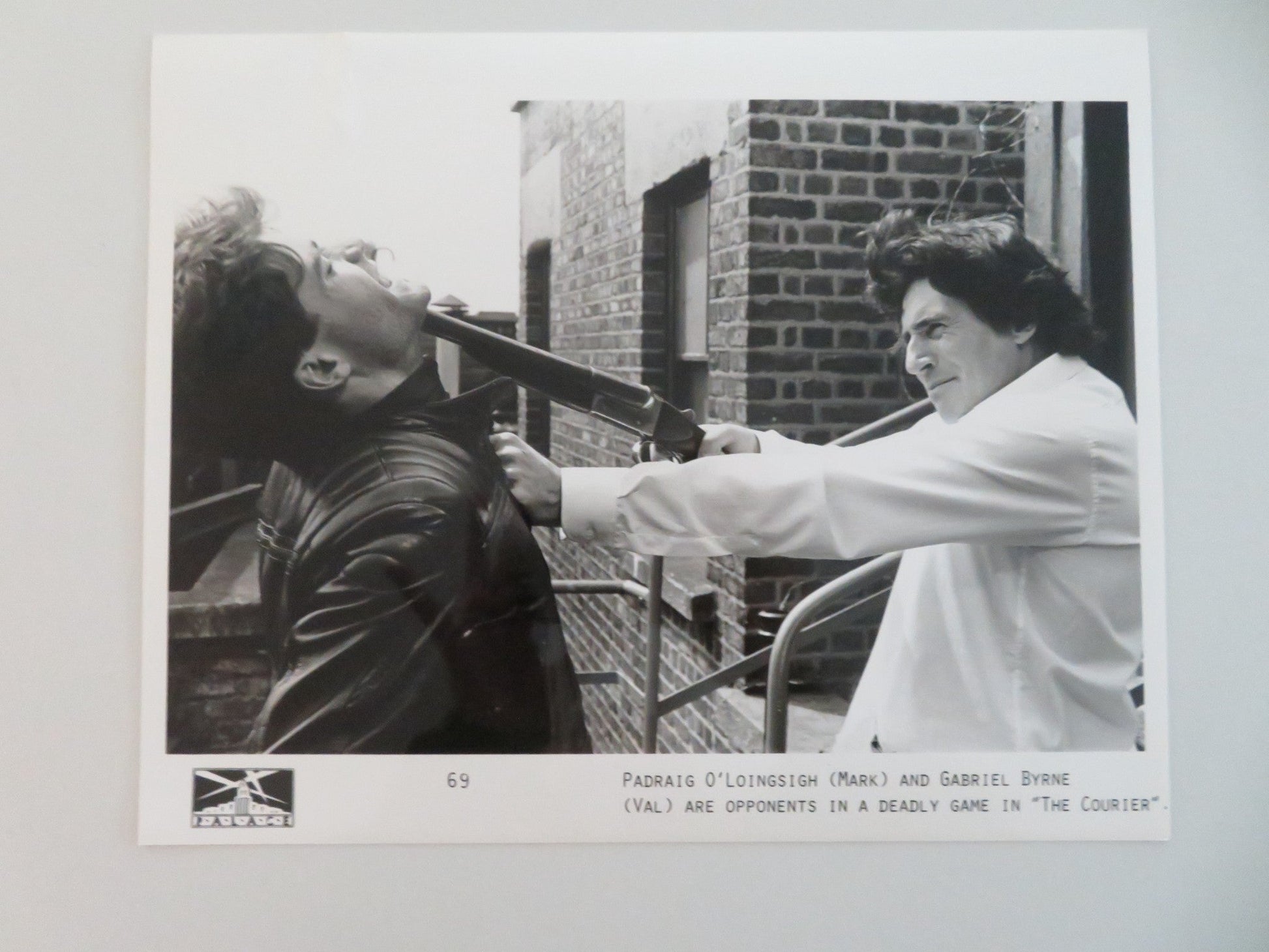 THE COURIER MOVIE STILL PHOTO LOT OF 6 GABRIEL BYRNE PADRAIG O'LOINSIGH 1988 Movie posters