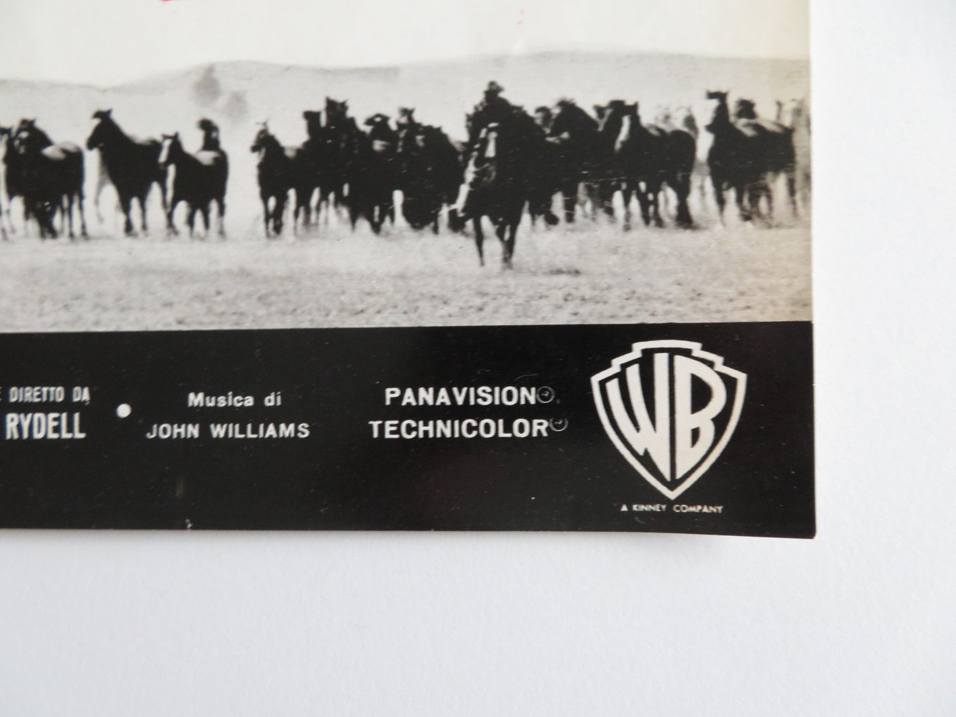 THE COWBOYS - A ITALIAN FOTOBUSTA POSTER JOHN WAYNE BRUCE DERN 1972 Rendezvous Cinema Movie posters