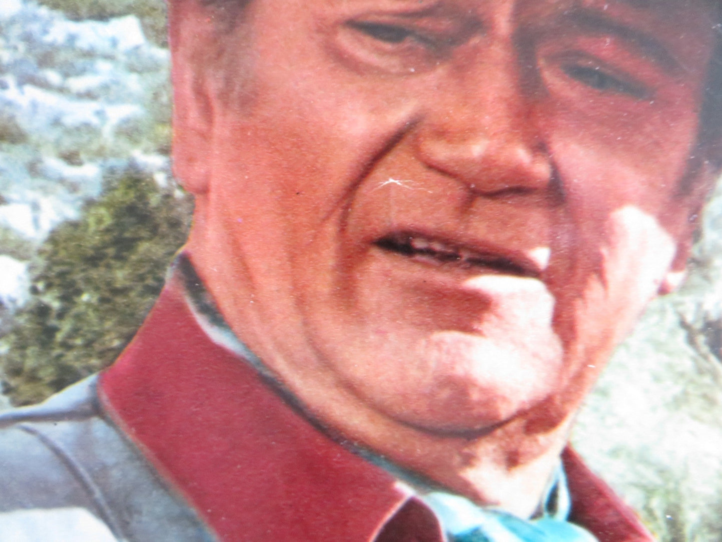 THE COWBOYS - A ITALIAN FOTOBUSTA POSTER JOHN WAYNE BRUCE DERN 1972 Rendezvous Cinema Movie posters