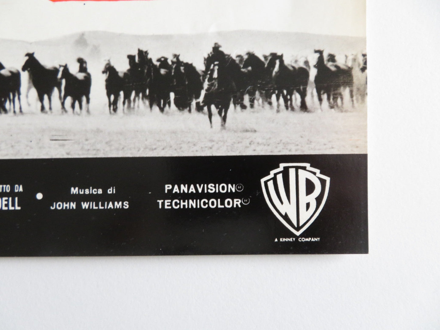 THE COWBOYS - F ITALIAN FOTOBUSTA POSTER JOHN WAYNE BRUCE DERN 1972 Rendezvous Cinema Movie posters