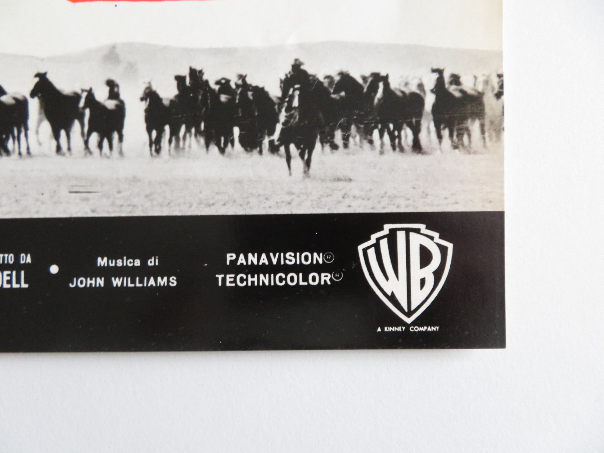 THE COWBOYS - F ITALIAN FOTOBUSTA POSTER JOHN WAYNE BRUCE DERN 1972 Rendezvous Cinema Movie posters