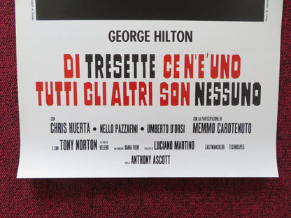 THE CRAZY BUNCH ITALIAN LOCANDINA POSTER GEORGE HILTON CHRIS HUERTA 1974 Rendezvous Cinema Movie posters