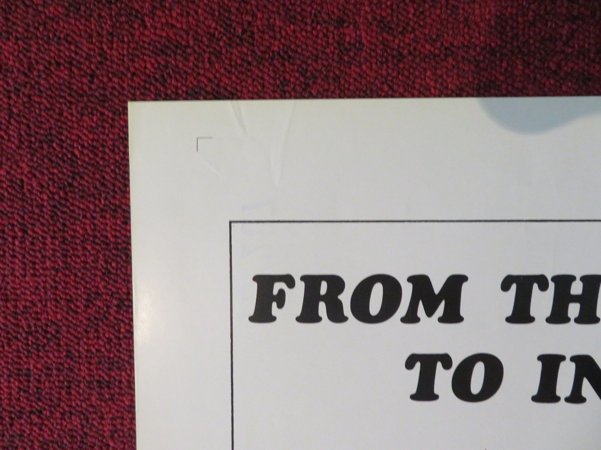 THE CREMATORS FOLDED US ONE SHEET POSTER MARIA DE ARAGON MARVIN HOWARD 1972 Rendezvous Cinema Movie posters