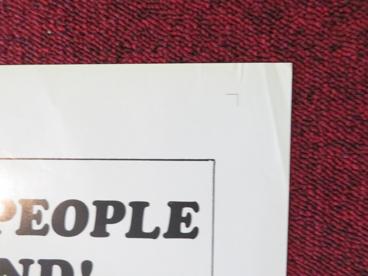 THE CREMATORS FOLDED US ONE SHEET POSTER MARIA DE ARAGON MARVIN HOWARD 1972 Rendezvous Cinema Movie posters