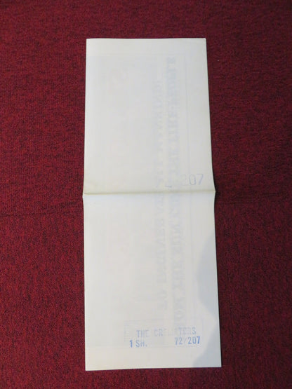 THE CREMATORS FOLDED US ONE SHEET POSTER MARIA DE ARAGON MARVIN HOWARD 1972 Rendezvous Cinema Movie posters