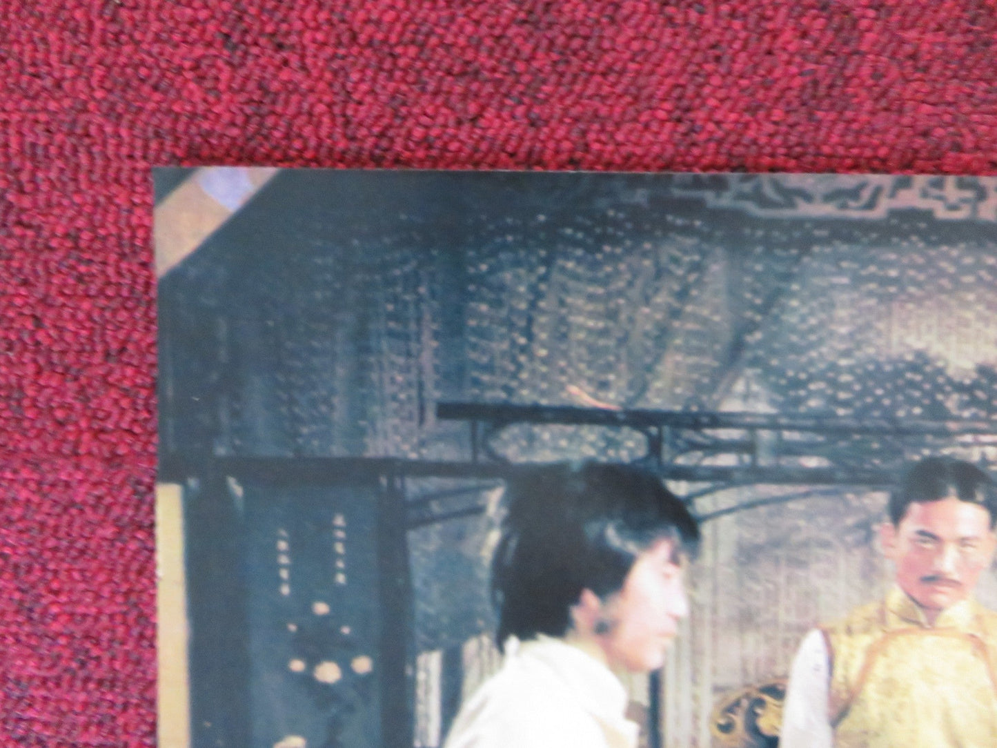 THE CRIPPLED MASTERS - A ITALIAN FOTOBUSTA POSTER FRANK SHUM BRUCE LEEI 1980 Rendezvous Cinema Movie posters