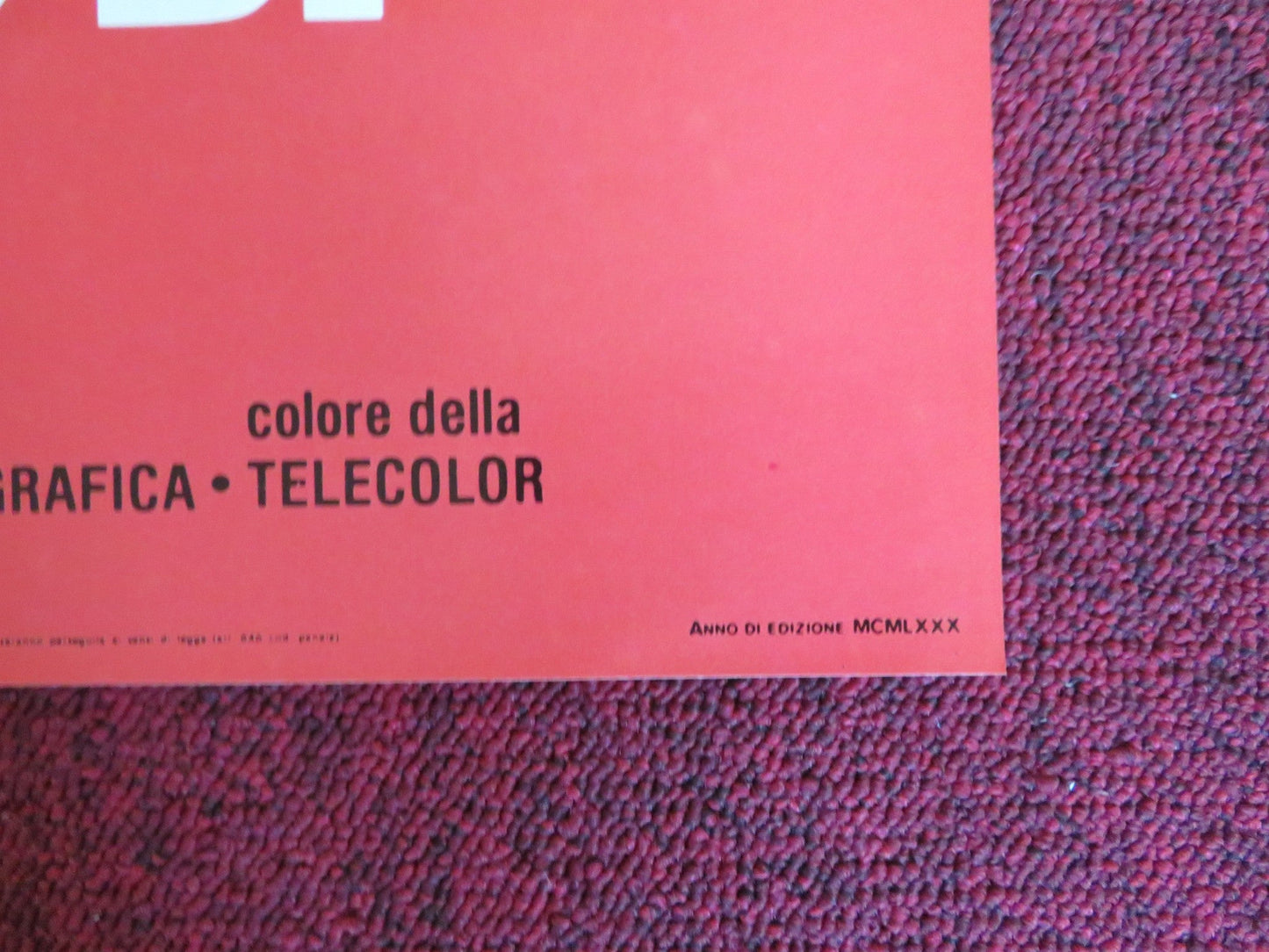 THE CRIPPLED MASTERS - A ITALIAN FOTOBUSTA POSTER FRANK SHUM BRUCE LEEI 1980 Rendezvous Cinema Movie posters