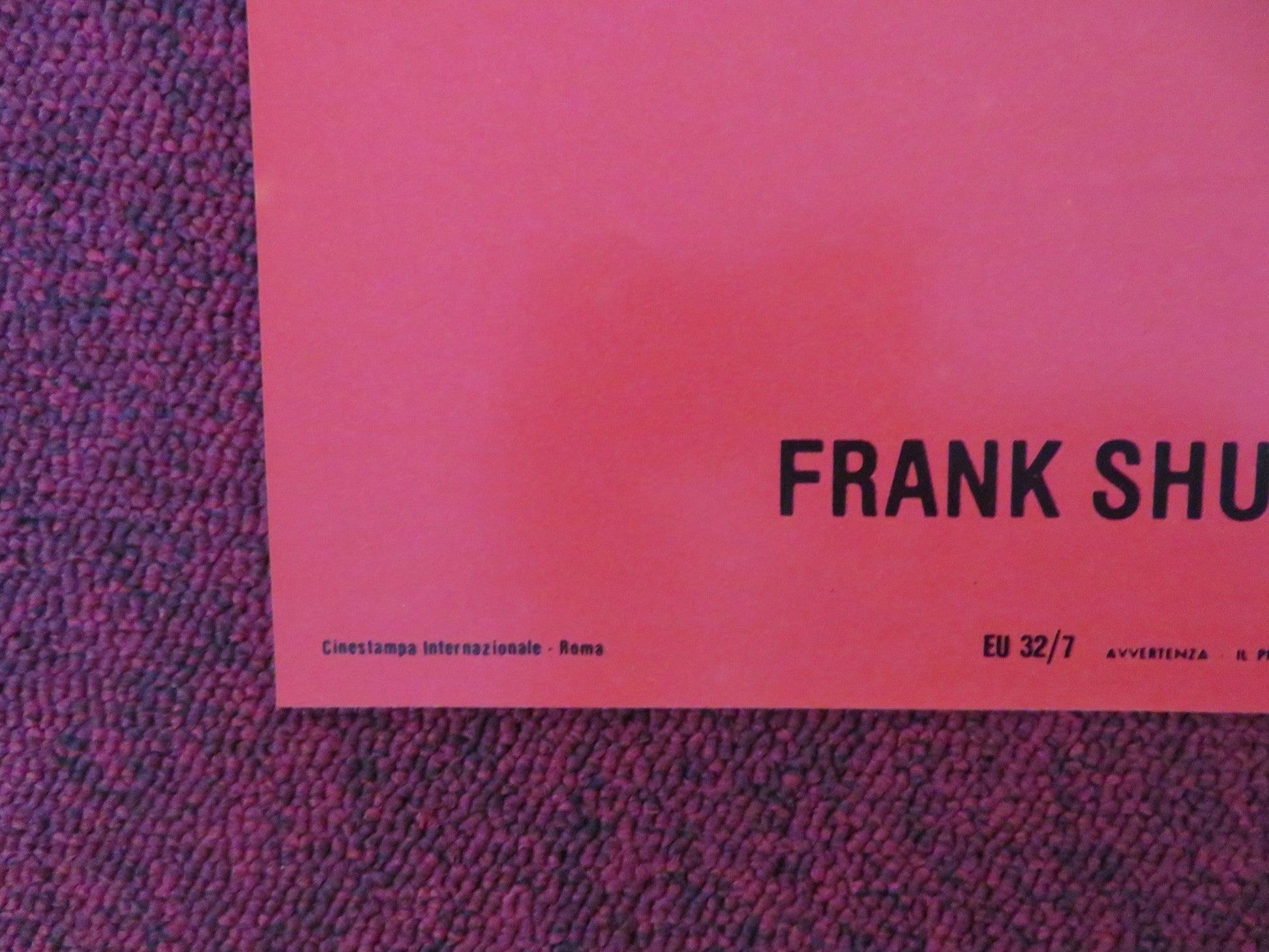 THE CRIPPLED MASTERS - B ITALIAN FOTOBUSTA POSTER FRANK SHUM BRUCE LEEI 1980 Rendezvous Cinema Movie posters