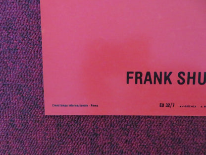 THE CRIPPLED MASTERS - B ITALIAN FOTOBUSTA POSTER FRANK SHUM BRUCE LEEI 1980 Rendezvous Cinema Movie posters