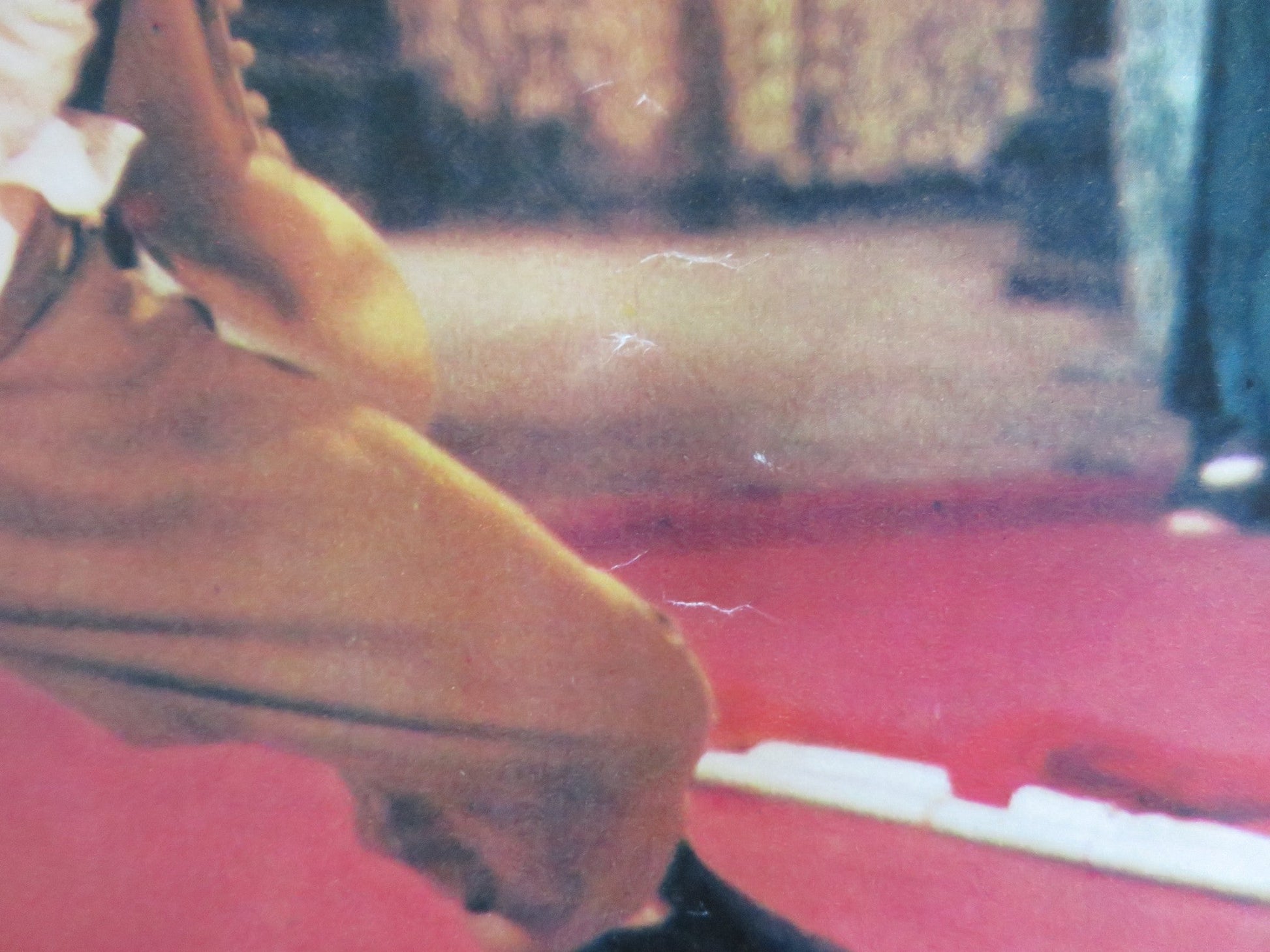 THE CRIPPLED MASTERS - D ITALIAN FOTOBUSTA POSTER FRANK SHUM BRUCE LEEI 1980 Rendezvous Cinema Movie posters