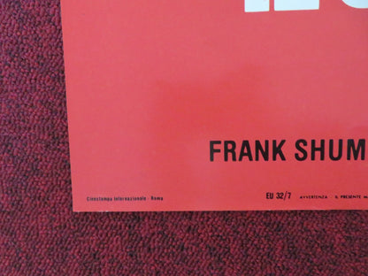 THE CRIPPLED MASTERS - D ITALIAN FOTOBUSTA POSTER FRANK SHUM BRUCE LEEI 1980 Rendezvous Cinema Movie posters