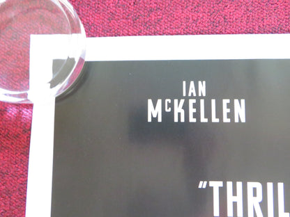 THE CRITIC UK QUAD ROLLED POSTER IAN MCKELLEN GEMMA ARTERTON 2024 Rendezvous Cinema Movie posters