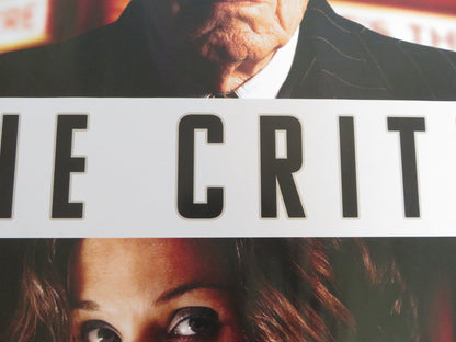 THE CRITIC UK QUAD ROLLED POSTER IAN MCKELLEN GEMMA ARTERTON 2024 Rendezvous Cinema Movie posters