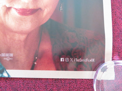 THE CRITIC UK QUAD ROLLED POSTER IAN MCKELLEN GEMMA ARTERTON 2024 Rendezvous Cinema Movie posters