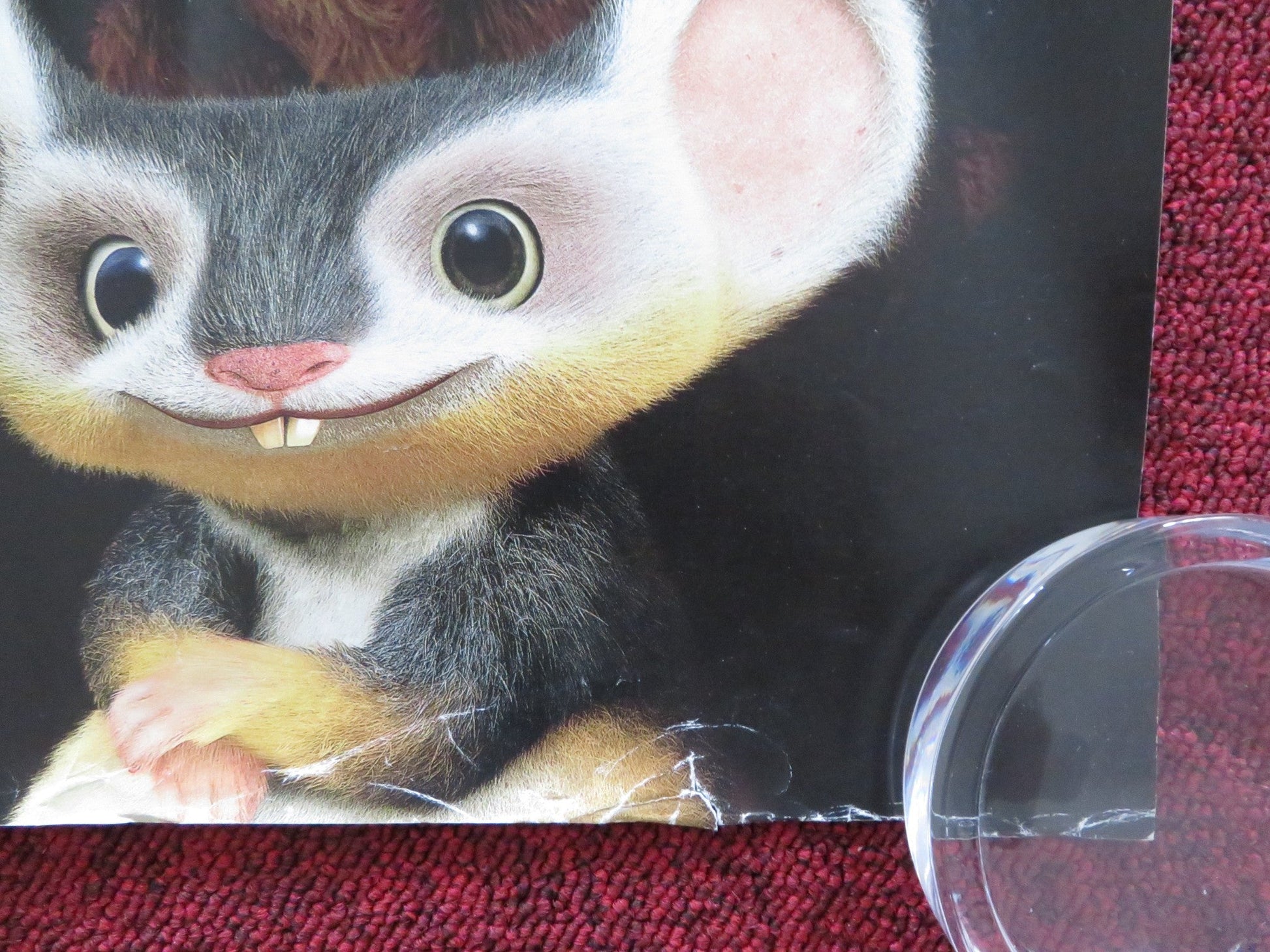 THE CROODS - B UK QUAD ROLLED POSTER NICOLAS CAGE EMMA STONE 2013 Rendezvous Cinema Movie posters