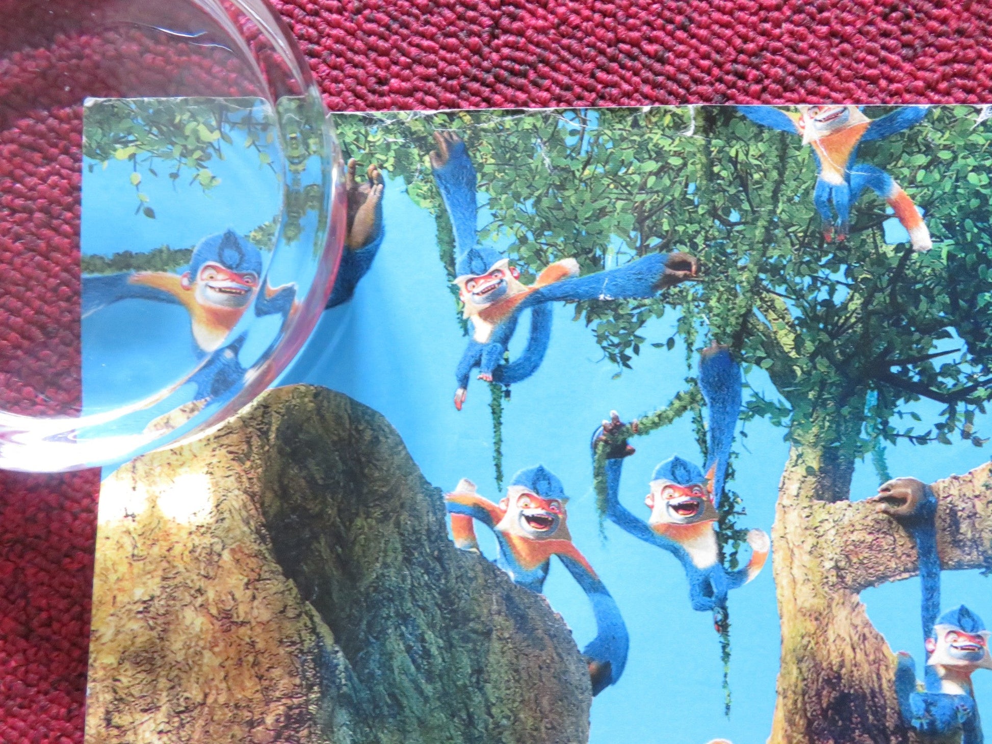 THE CROODS - B UK QUAD ROLLED POSTER NICOLAS CAGE EMMA STONE 2013 Rendezvous Cinema Movie posters