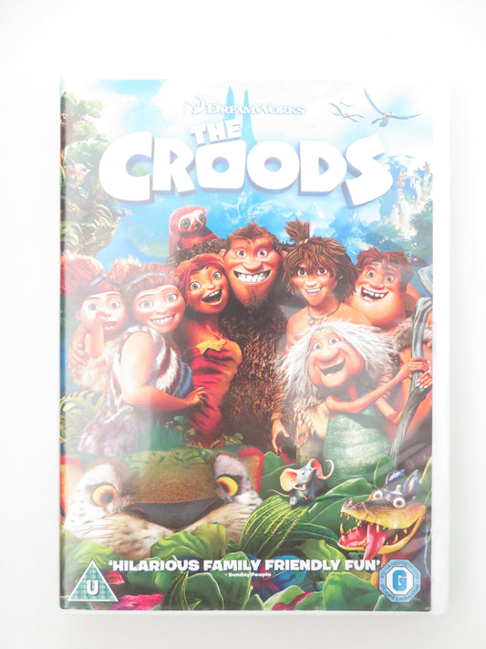 The Croods (DVD) Nicolas Cage Ryan Reynolds Emma Stone 2013 Region 2 Movie posters