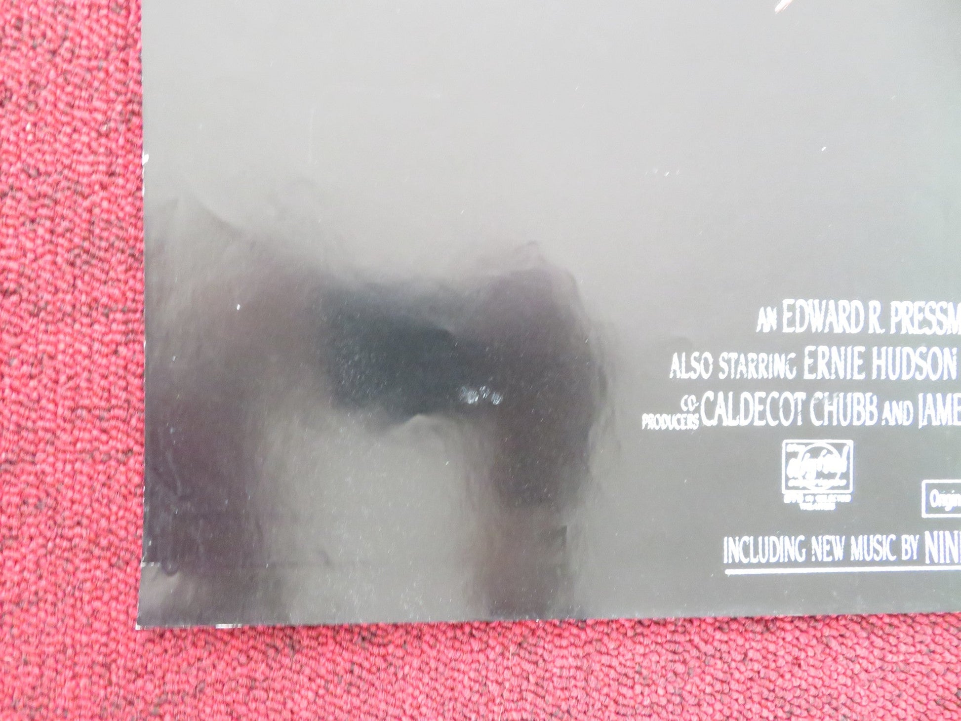 The Crow Folded US One Sheet Poster Brandon Lee Ernie Hudson 1994 Movie posters