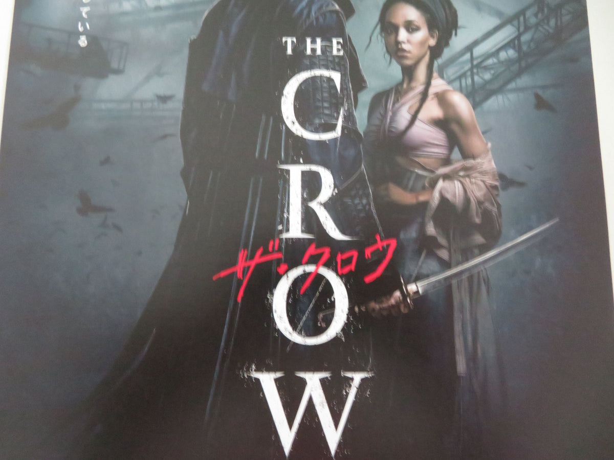 The Crow Japanese Chirashi (B5) Poster Bill Skarsgård FKA twigs 2024 Movie posters