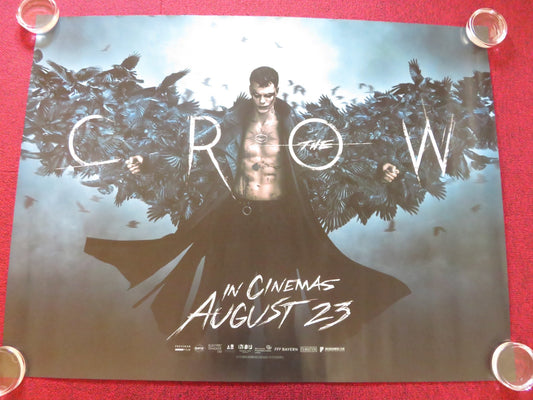 THE CROW UK QUAD ROLLED POSTER BILL SKARSGARD FKA TWIGS DANNY HUSTON 2024 Rendezvous Cinema Movie posters