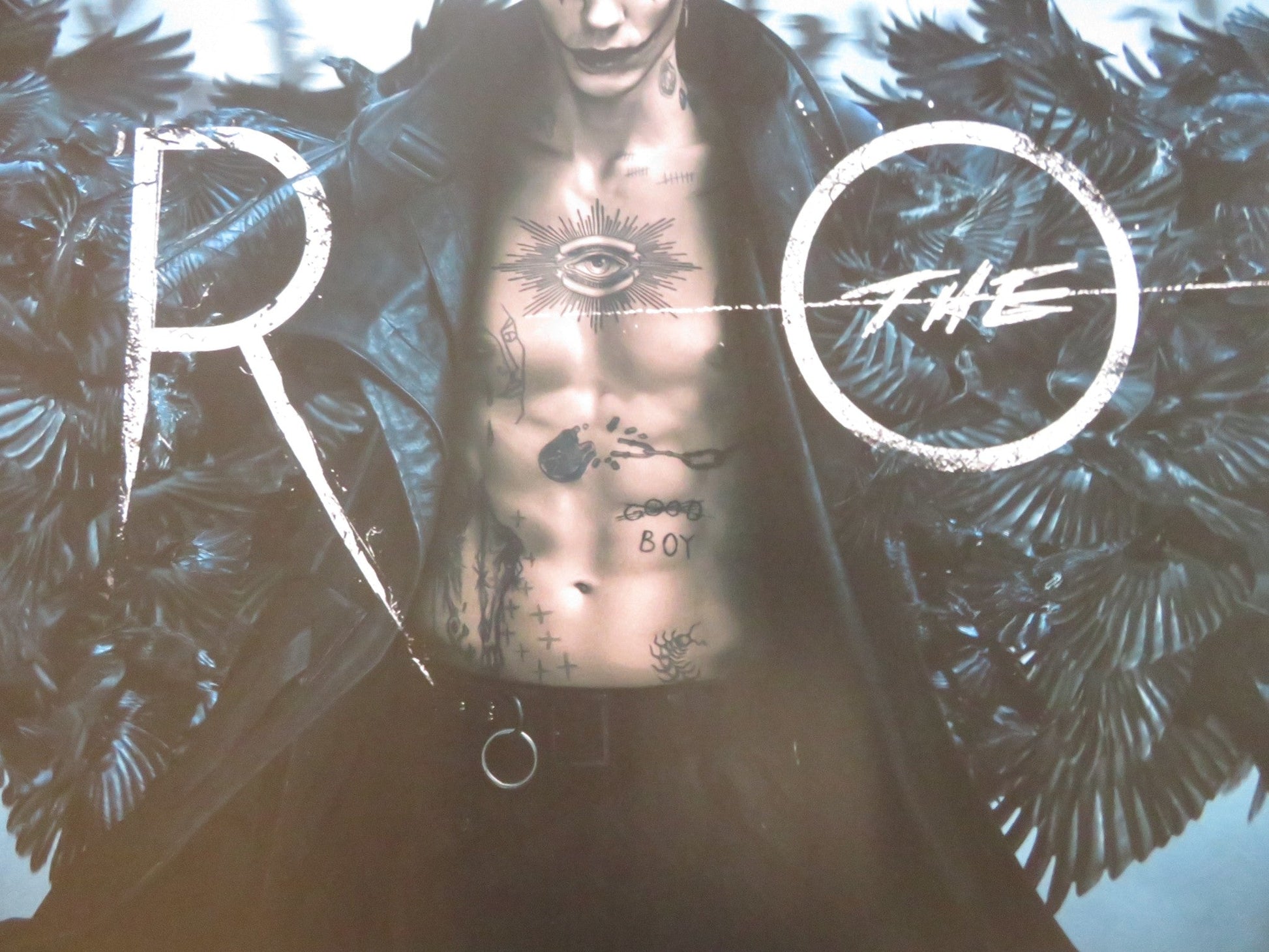 THE CROW UK QUAD ROLLED POSTER BILL SKARSGARD FKA TWIGS DANNY HUSTON 2024 Rendezvous Cinema Movie posters