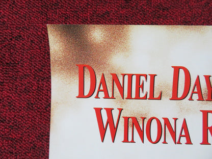 THE CRUCIBLE VHS VIDEO POSTER DANIEL DAY - LEWIS WINONA RYDER 1996 Rendezvous Cinema Movie posters