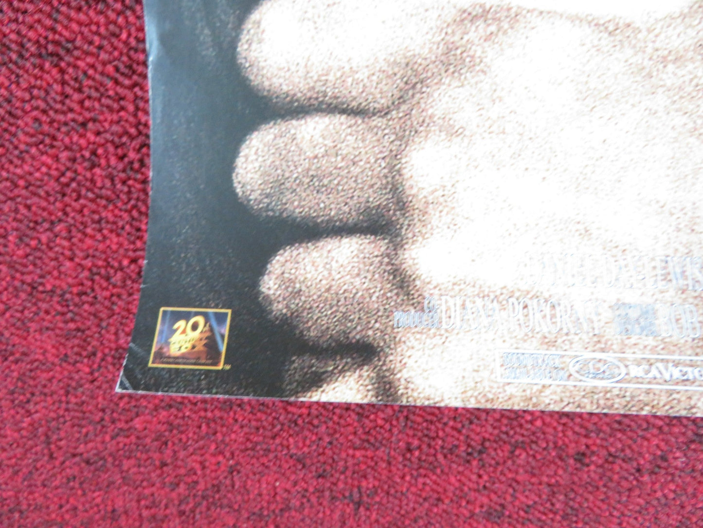 THE CRUCIBLE VHS VIDEO POSTER DANIEL DAY - LEWIS WINONA RYDER 1996 Rendezvous Cinema Movie posters