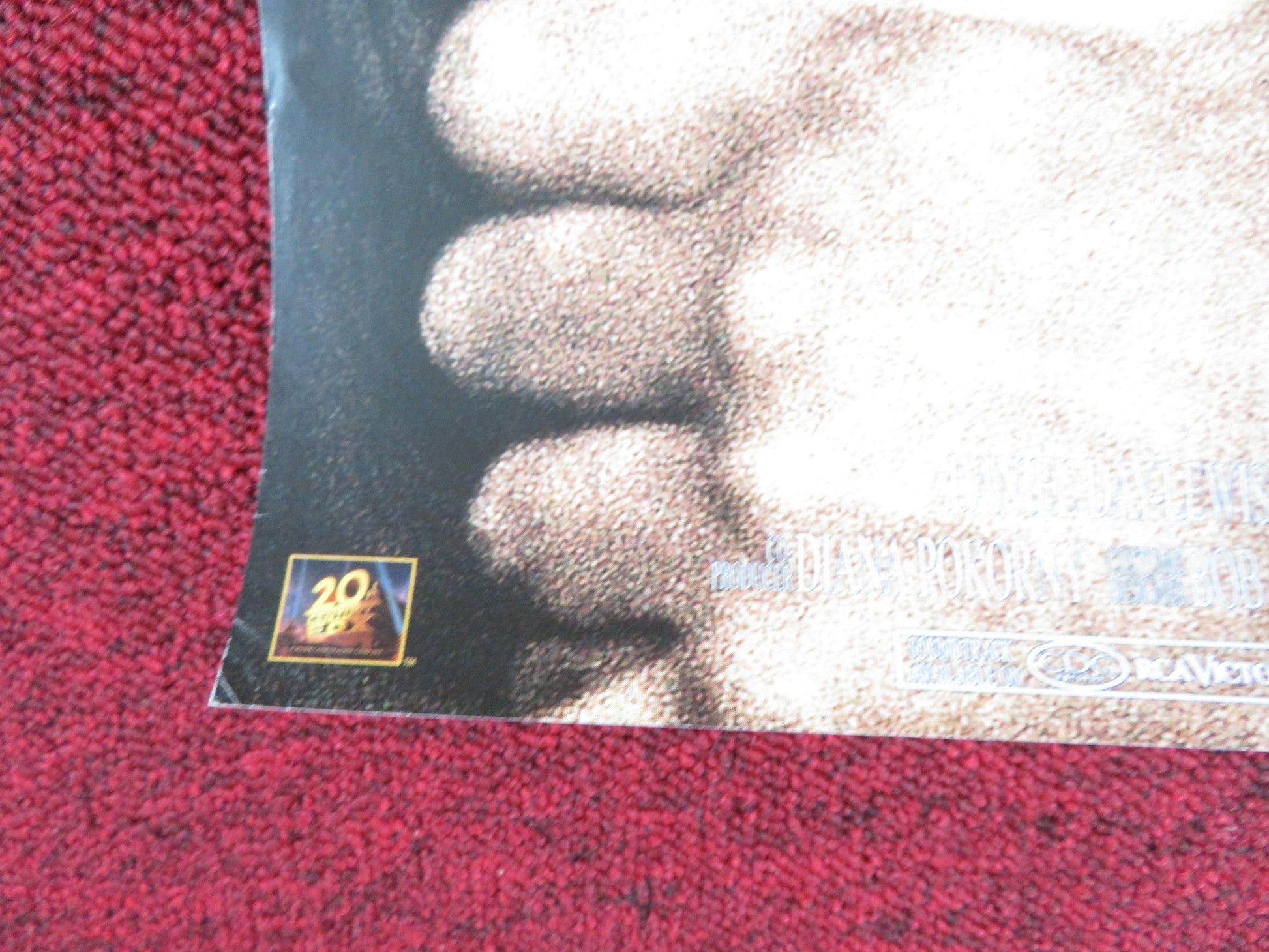 THE CRUCIBLE VHS VIDEO POSTER DANIEL DAY - LEWIS WINONA RYDER 1996 Rendezvous Cinema Movie posters