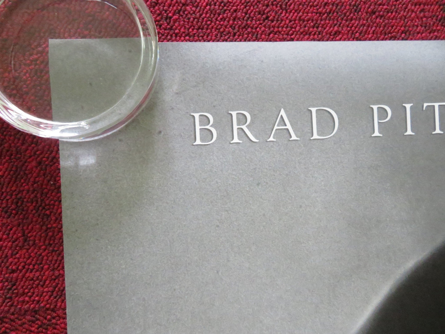 THE CURIOUS CASE OF BENJAMIN BUTTON - B US ONE SHEET ROLLED POSTER BRAD PITT 2008 Movie posters