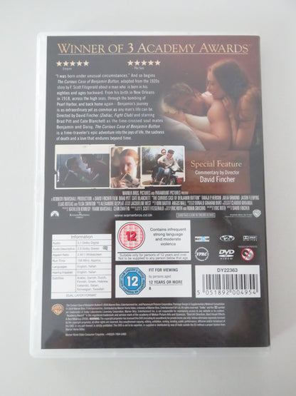 The Curious Case of Benjamin Button (DVD) Brad Pitt Cate Blanchett 2008 Region 2 Movie posters