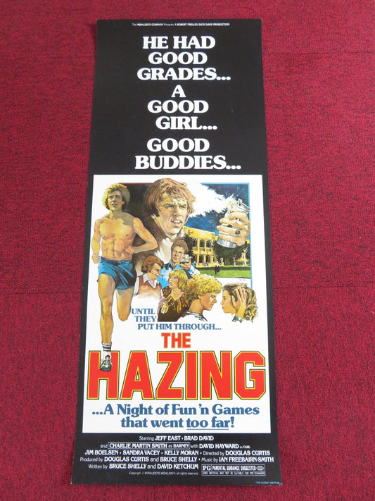 THE CURIOUS CASE OF THE CAMPUS CORPSE US INSERT POSTER JEFF EAST BRAD DAVID 1977 Rendezvous Cinema Movie posters