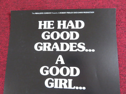 THE CURIOUS CASE OF THE CAMPUS CORPSE US INSERT POSTER JEFF EAST BRAD DAVID 1977 Rendezvous Cinema Movie posters