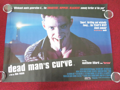 The Curve UK Quad Rolled Poster Matthew Lillard Michael Vartan 1998 Movie posters