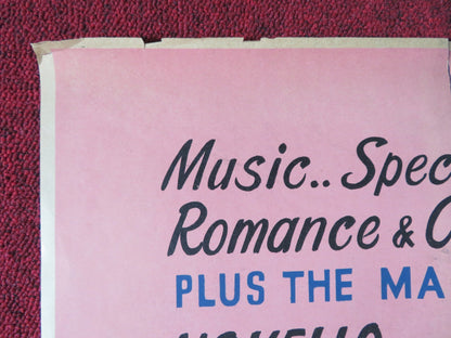 THE DANCING YEARS FOLDED UK ONE SHEET POSTER DENNIS PRICE GISELE PREVILLE 1950 Rendezvous Cinema Movie posters