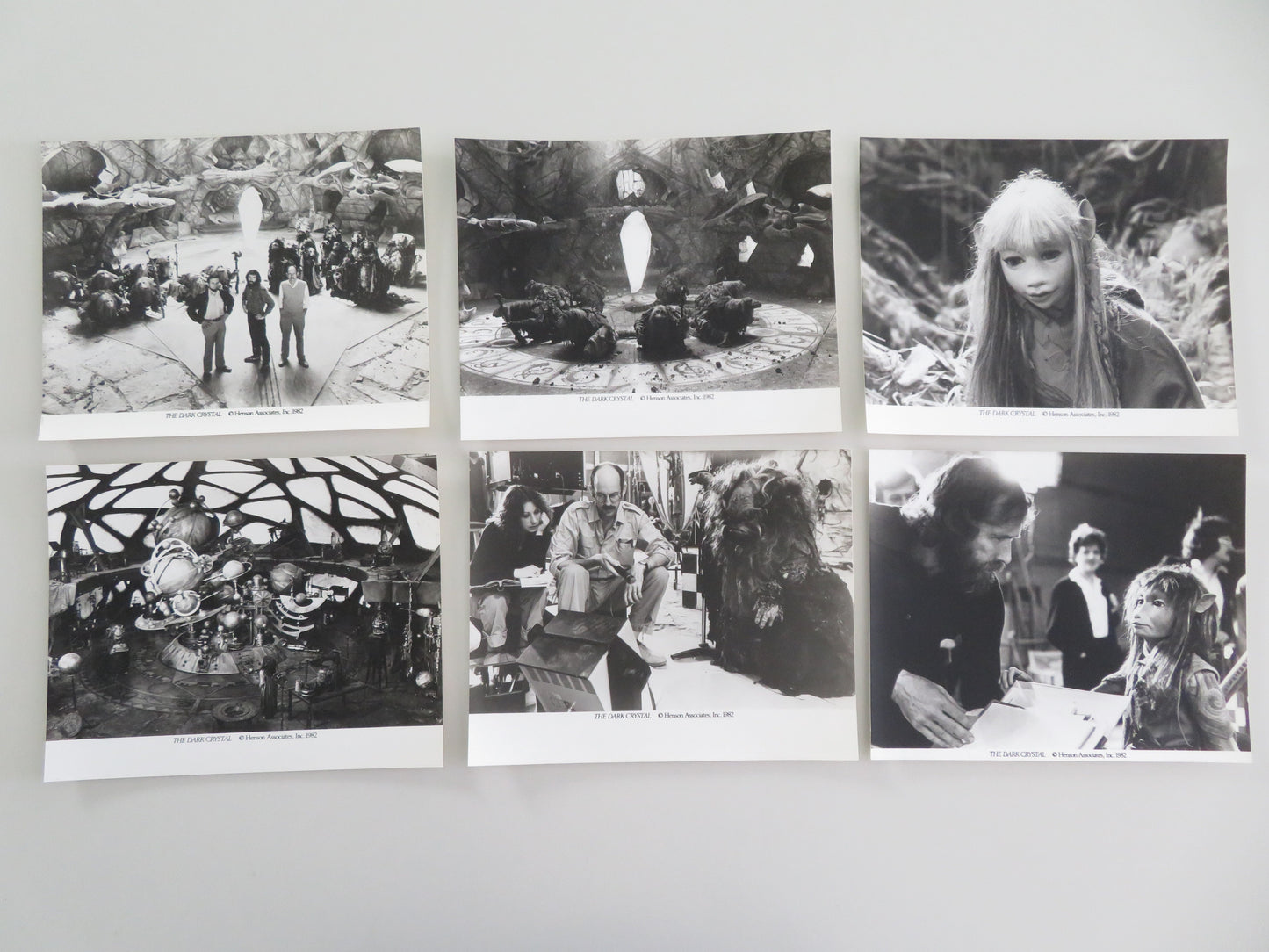 The Dark Crystal - A Movie Still Photo Lot Of 6 Jim Henson Frank Oz 1982 Movie posters
