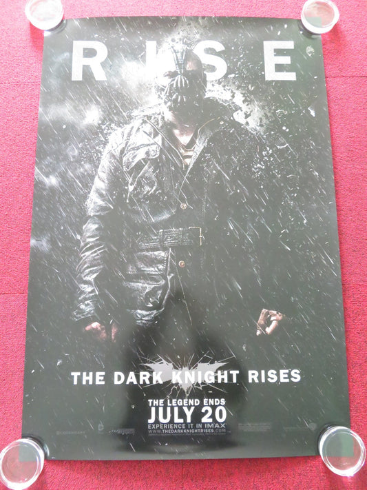 THE DARK KNIGHT RISES US ONE SHEET ROLLED POSTER TOM HARDY CHRISTIAN BALE 2012 Rendezvous Cinema Movie posters