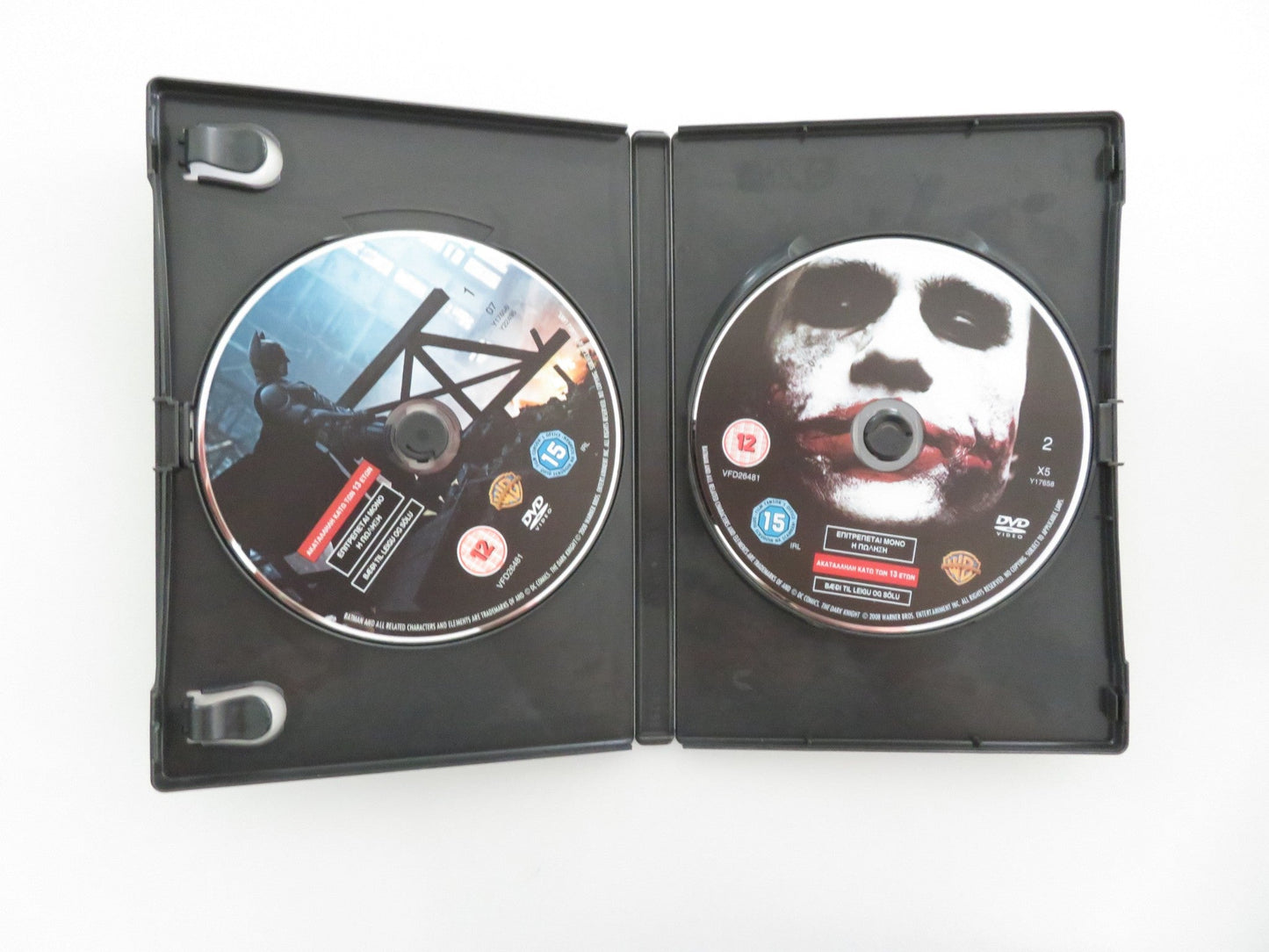 THE DARK KNIGHT - TWO DISC SPECIAL EDITION (DVD) C. BALE H. LEDGER 2008 REGION 2 Movie posters