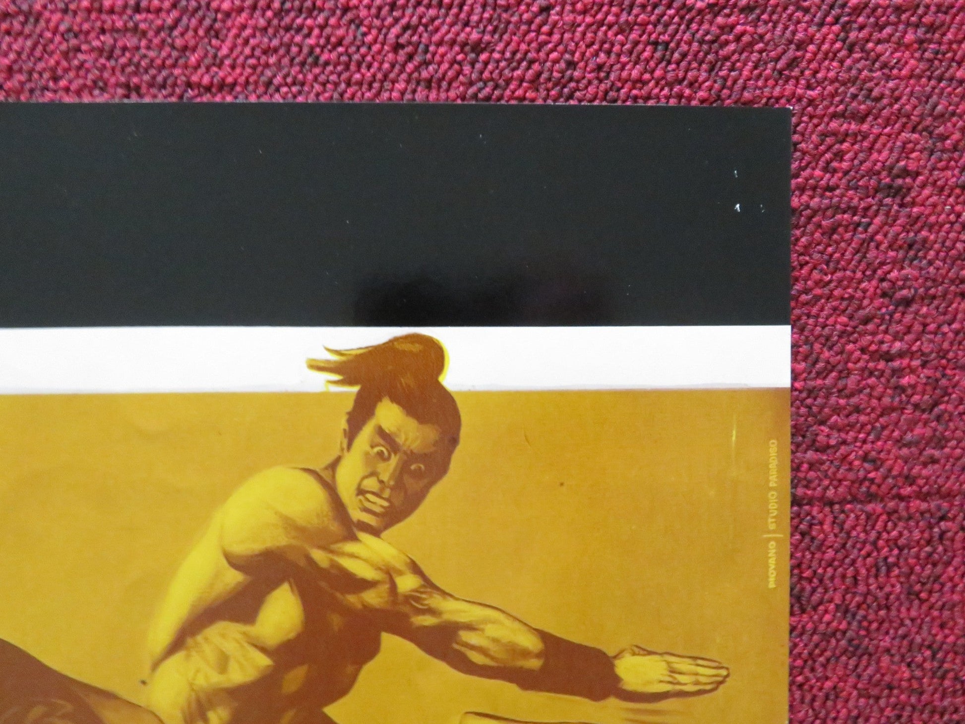 THE DARKEST SWORD ITALIAN FOTOBUSTA POSTER CHING - CHING CHANG PIN CHIANG 1973 Rendezvous Cinema Movie posters