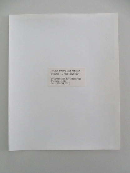 THE DAWNING MOVIE STILL PHOTO TREVOR HOWARD REBECCA PIDGEON 1988 Movie posters