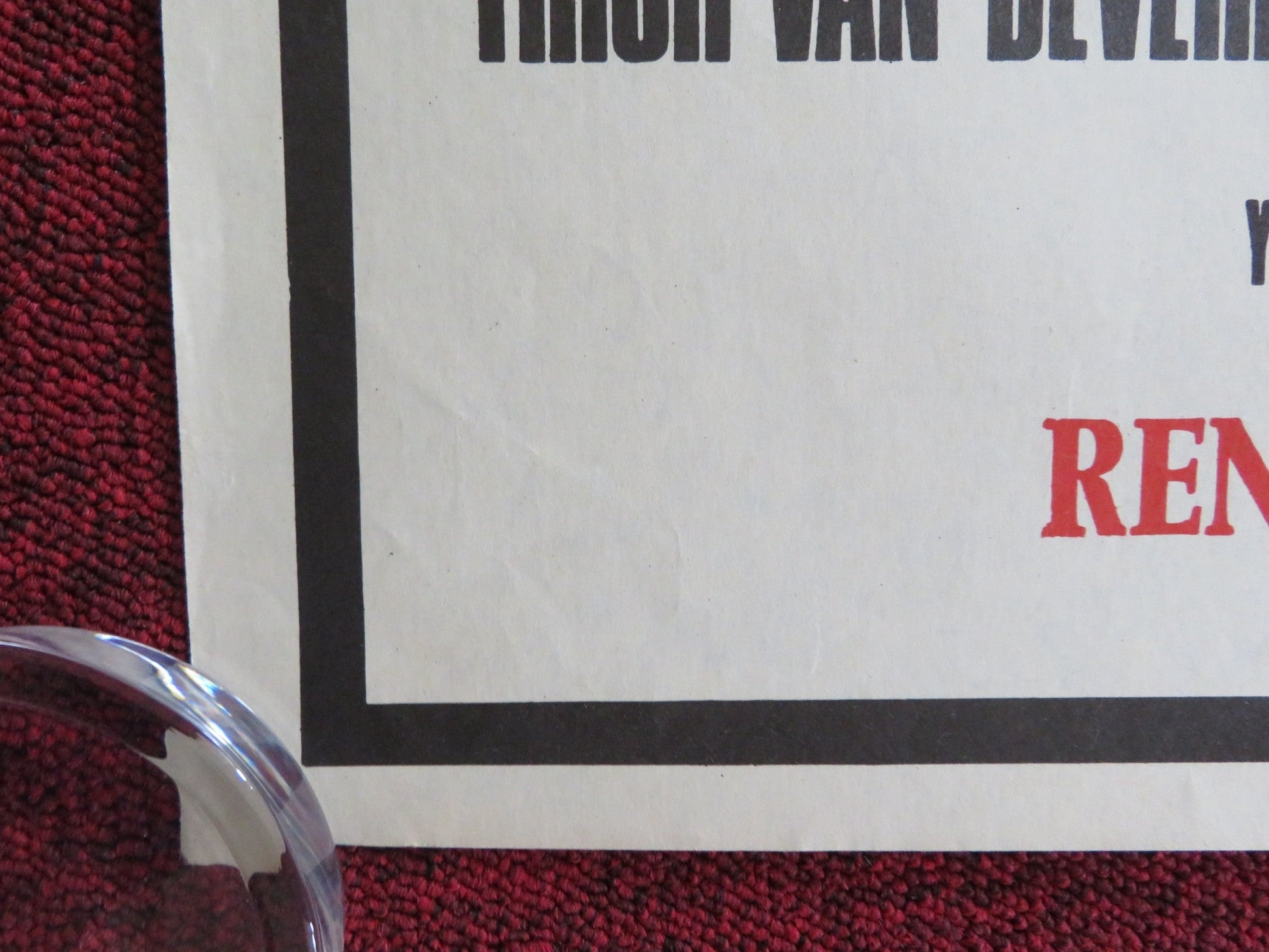 THE DAY OF THE DOLPHIN TURKISH POSTER ROLLED C. SCOTT TRISH VAN DEVERE 1977 Rendezvous Cinema Movie posters