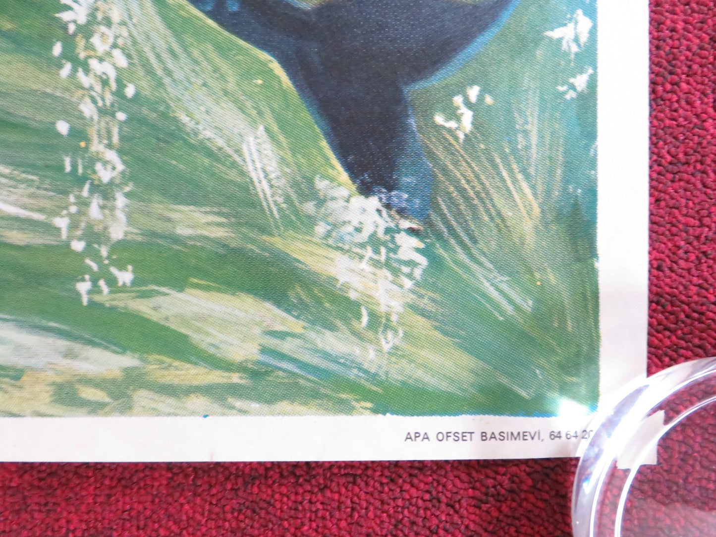 THE DAY OF THE DOLPHIN TURKISH POSTER ROLLED C. SCOTT TRISH VAN DEVERE 1977 Rendezvous Cinema Movie posters