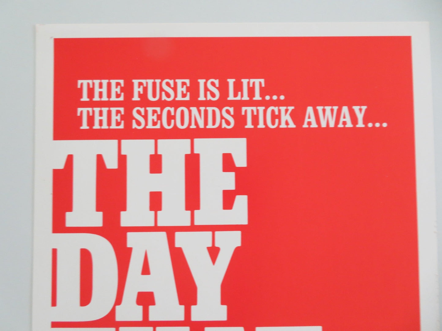 THE DAY THAT SHOOK THE WORLD US INSERT POSTER CHRISTOPHER PLUMMER F. BOLKAN 1977 Movie posters