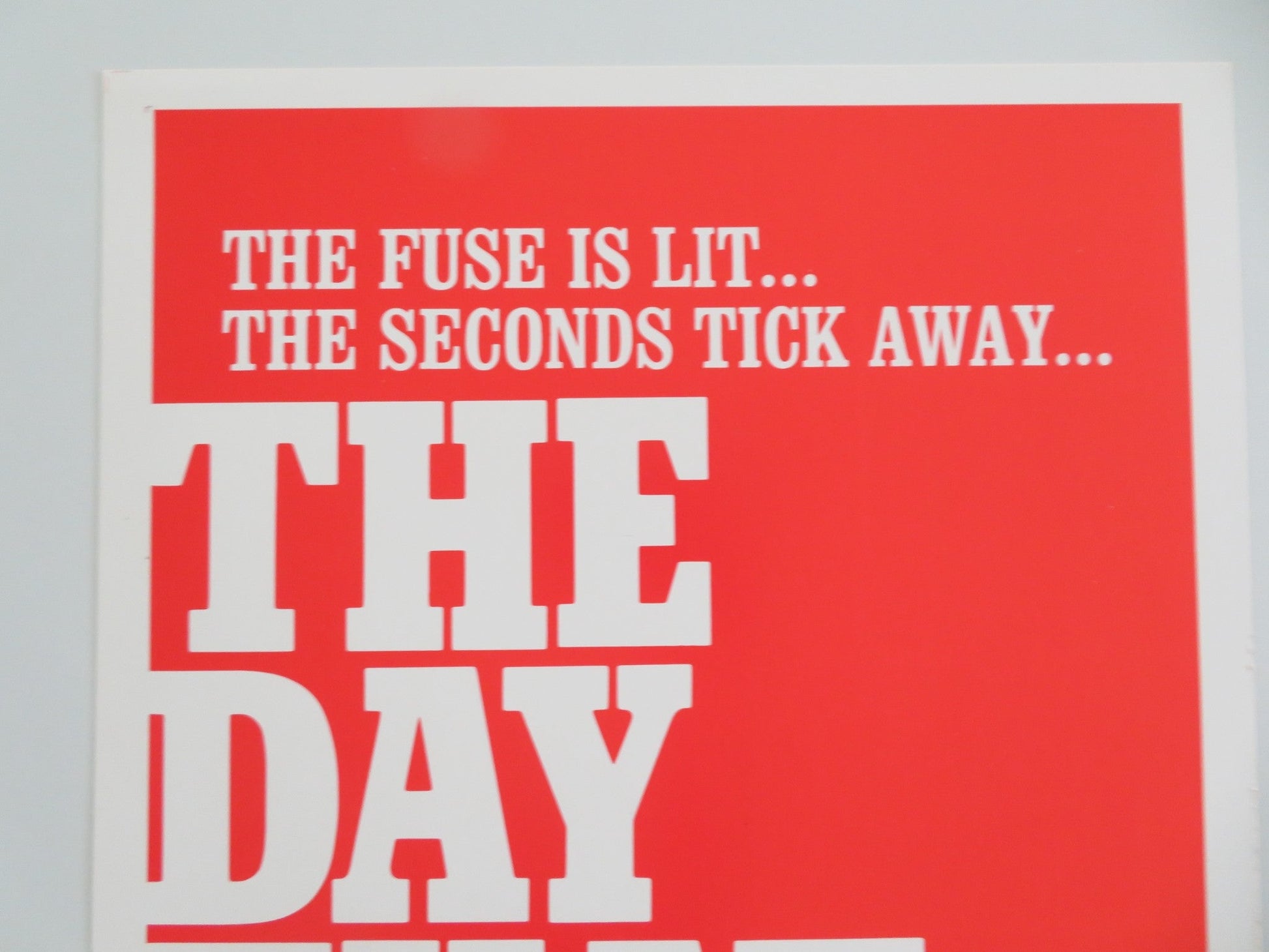 THE DAY THAT SHOOK THE WORLD US INSERT POSTER CHRISTOPHER PLUMMER F. BOLKAN 1977 Movie posters