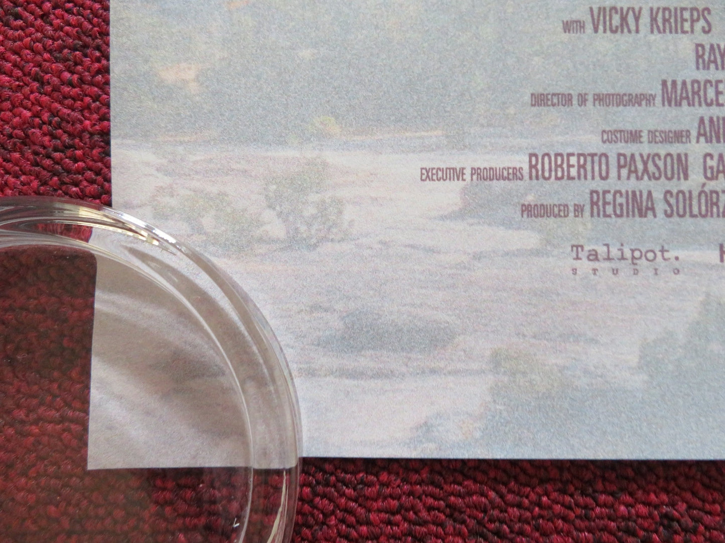 THE DEAD DON'T HURT UK QUAD ROLLED POSTER VIGGO MORTENSEN VICKI KRIEPS 2023 Rendezvous Cinema Movie posters