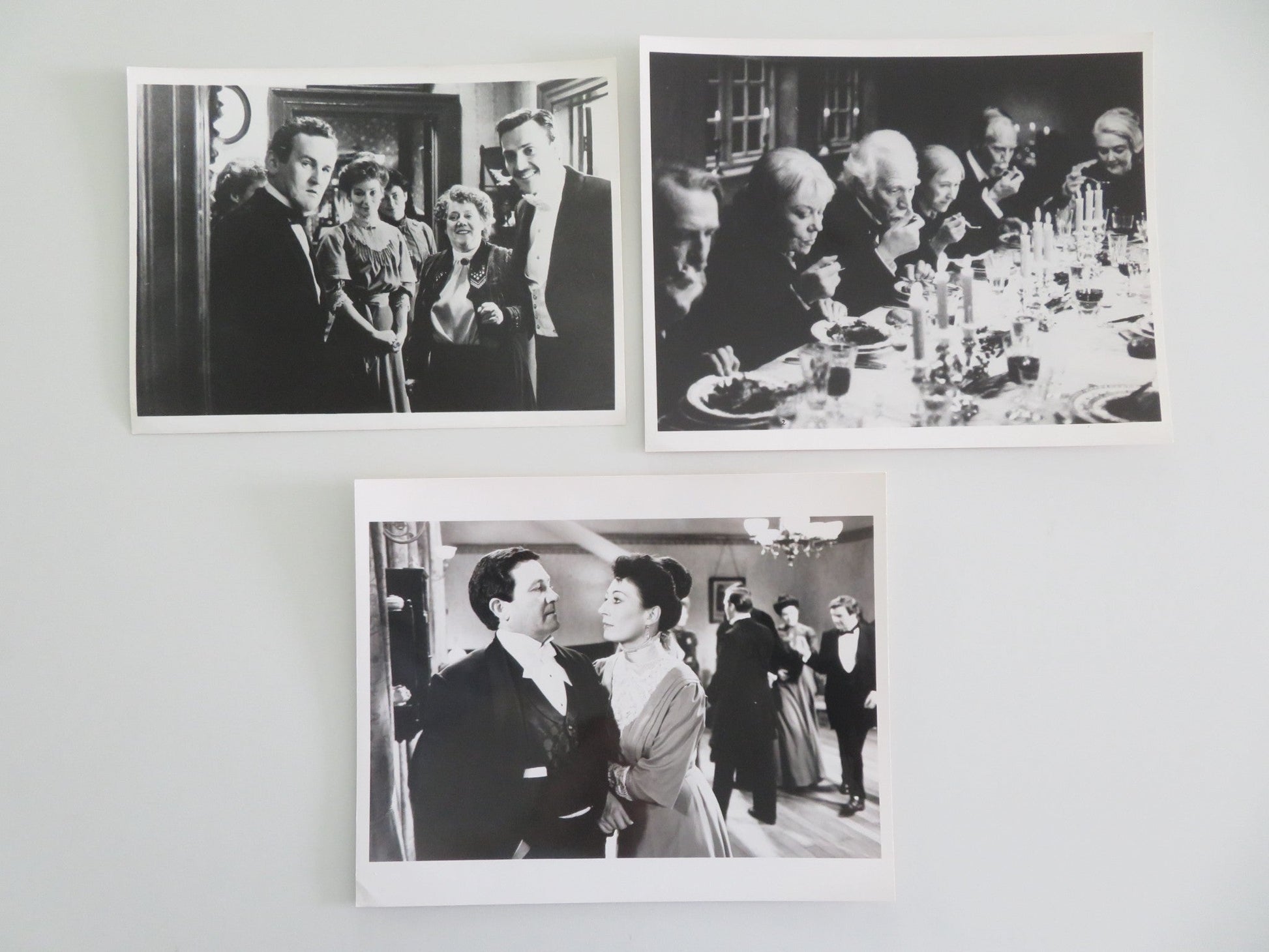 The Dead Movie Still Photo Lot Of 3 Angelica Huston Colm Meaney 1987 Movie posters