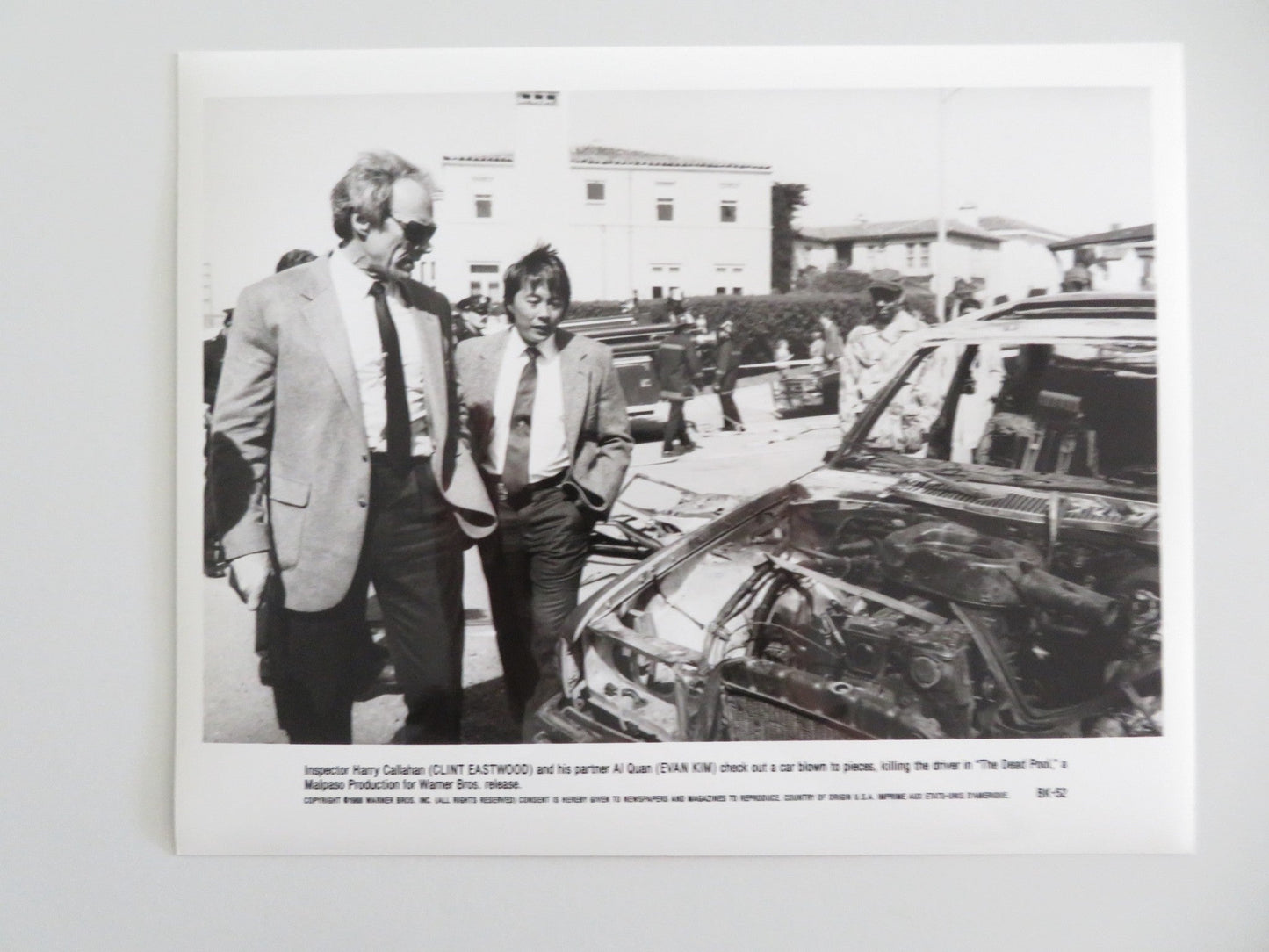 THE DEAD POOL MOVIE STILL PHOTO LOT OF 4 CLINT EASTWOOD PATRICIA CLARKSON 1988 Movie posters