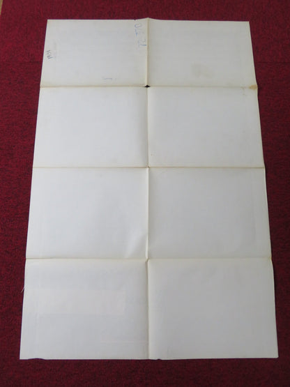 THE DEADLY TRAP FOLDED US ONE SHEET POSTER FAYE DUNAWAY FRANK LANGELLA 1972 Rendezvous Cinema Movie posters