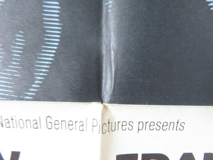 THE DEADLY TRAP FOLDED US ONE SHEET POSTER FAYE DUNAWAY FRANK LANGELLA 1972 Rendezvous Cinema Movie posters