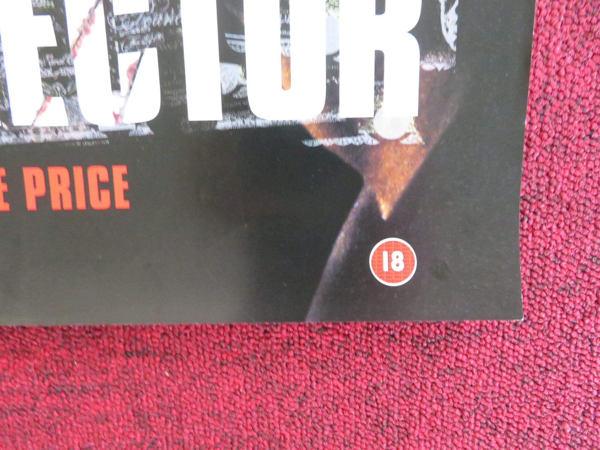 THE DEBT COLLECTOR VHS VIDEO POSTER BILLY CONNOLLY KEN STOTT 1999 Rendezvous Cinema Movie posters